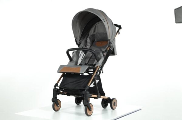 Hybrid Carry on สี Dim Grey โครงสีโรสโกลด์